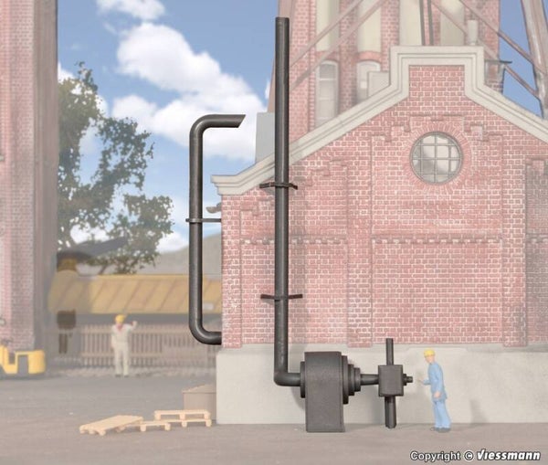 Kibri 38609 H0 Deko-Set Entlüftungsanlagen