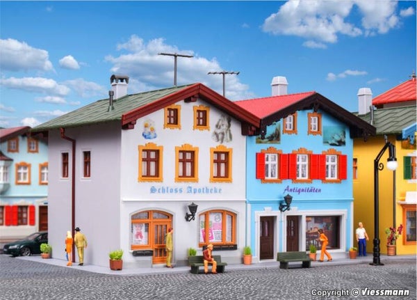 Kibri 38821 H0 Schlossapotheke und Antiquitäten in Tölz