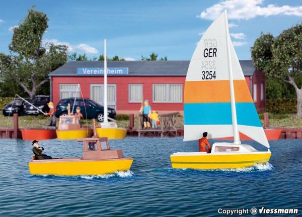 Kibri 39159 H0 Set Boote