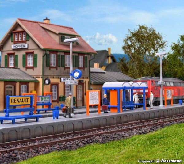 Kibri 39558 H0 Bahnsteig Hofheim