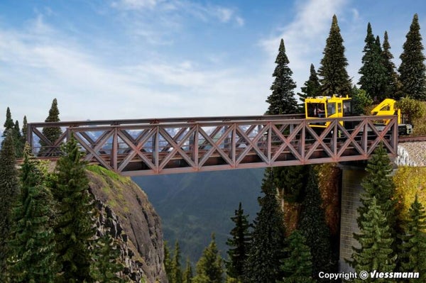 Kibri 39702 H0 Fachwerk-Stahlbrücke, eingleisig