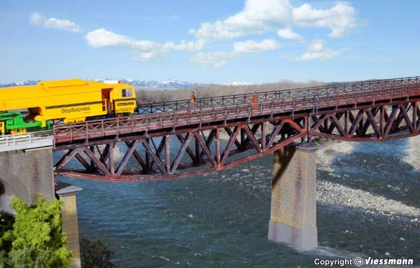 Kibri 39703 H0 Fischbauchträgerbrücke, eingleisig