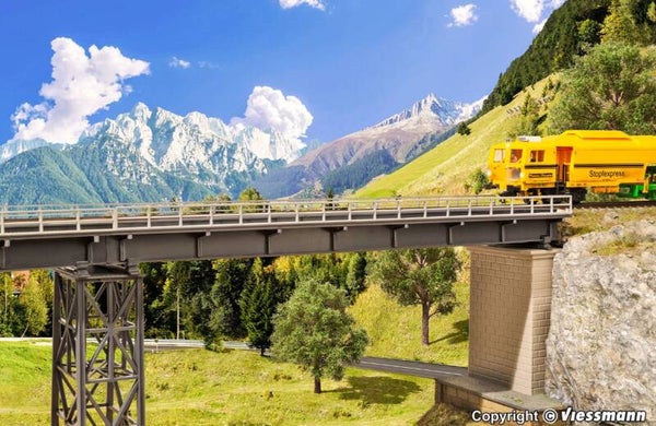 Kibri 39705 H0 Stahlträgerbrücke gerade, eingleisig