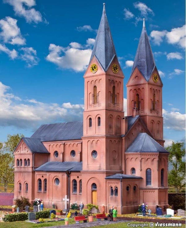 Kibri 39760 H0 Romanische Stadtkirche in Jakobwüllesheim