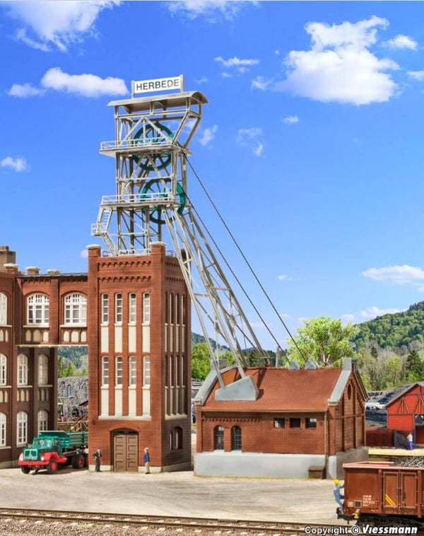 Kibri 39845 H0 Förderturm mit Maschinenhaus inkl. Antrieb - ersetzt 49845