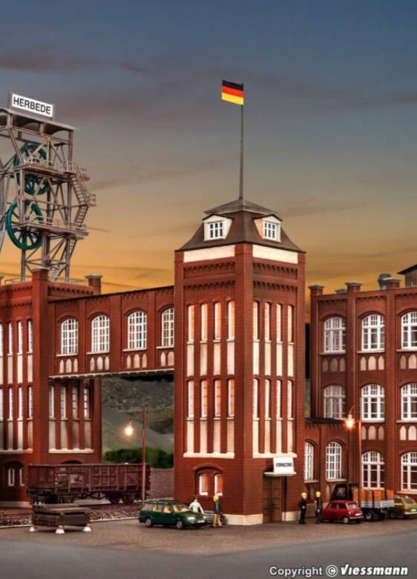 Kibri 39847 H0 Verwaltungsturm mit Übergängen