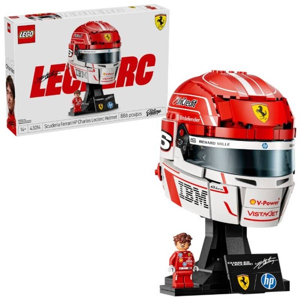 LEGO 43014 Scuderia Ferrari HP Charles Leclerc Helm