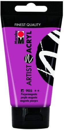 Marabu Artist Acryl 905 purpurmagenta, 75 ml