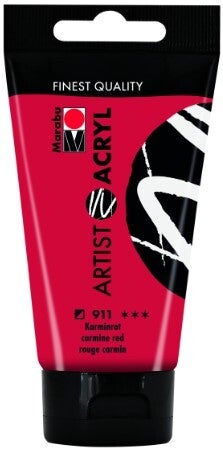 Marabu Artist Acryl 911 karminrot, 75 ml