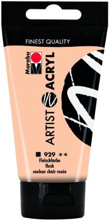Marabu Artist Acryl 929 fleischfarbe, 75 ml