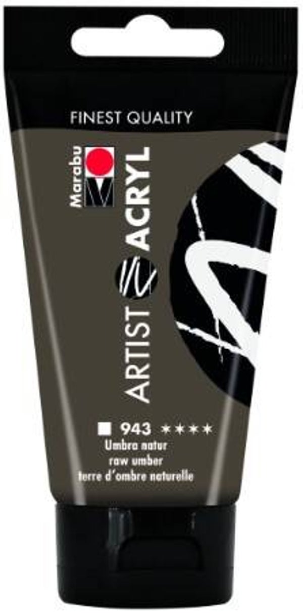 Marabu Artist Acryl 943 umbra natur, 75 ml