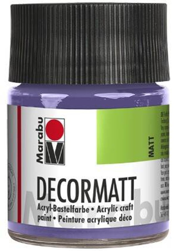 Marabu Decormatt Acryl 007 lavendel, 50 ml
