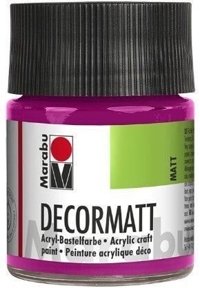 Marabu Decormatt Acryl 014 magenta, 50 ml