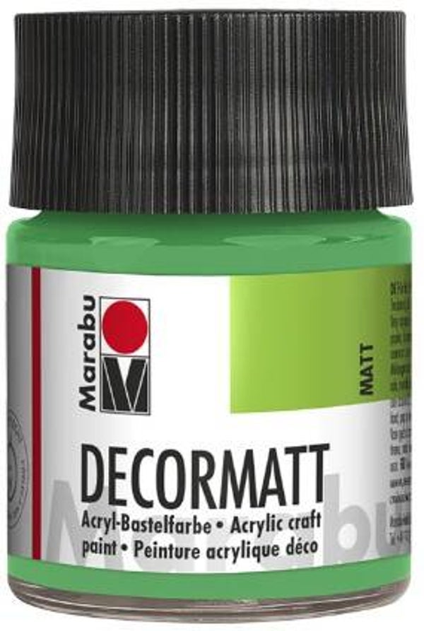 Marabu Decormatt Acryl 062 hellgrün, 50 ml