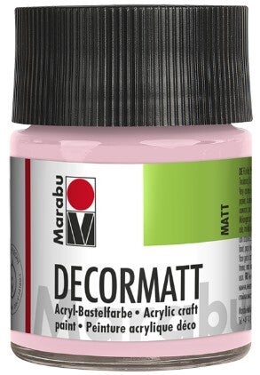 Marabu Decormatt Acryl 231 wildrose, 50 ml