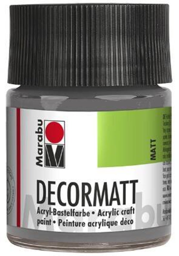 Marabu Decormatt Acryl 278 hellgrau, 50 ml