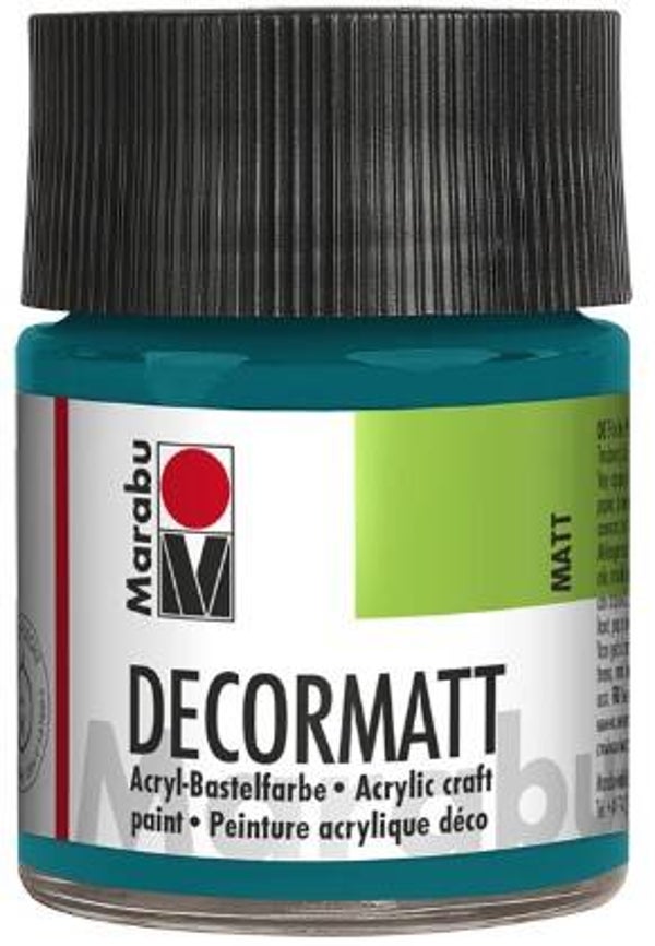 Marabu Decormatt Acryl 290 türkis, 50 ml