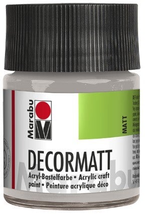 Marabu Decormatt Acryl 782 metallic-silber, 50 ml