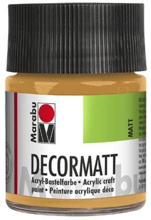 Marabu Decormatt Acryl 784 metallic-gold, 50 ml