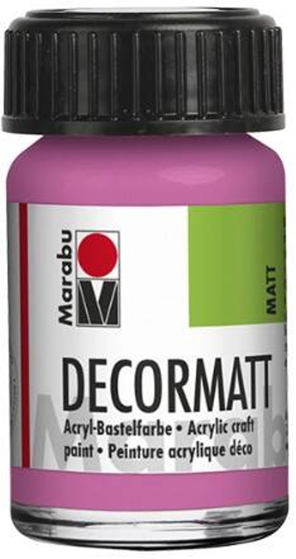 Marabu Decormatt Acryl 014 magenta, 15 ml
