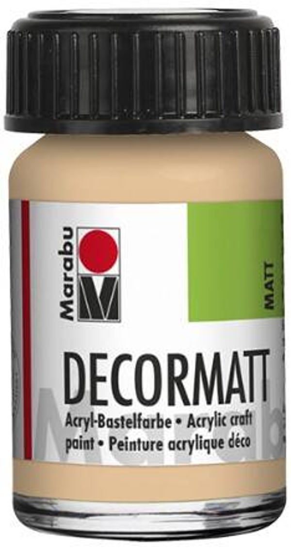 Marabu Decormatt Acryl 029 rosé beige, 15 ml