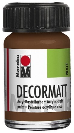 Marabu Decormatt Acryl 047 hellbraun, 15 ml