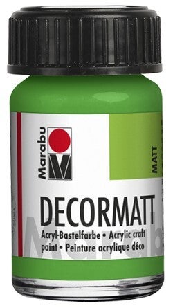 Marabu Decormatt Acryl 066 gelbgrün, 15 ml