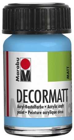 Marabu Decormatt Acryl 090 hellblau, 15 ml