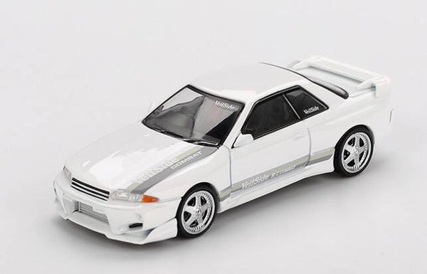 Mini GT 01066 1:64 Nissan Skyline GT-R (R32) VeilSide Combat C-I White