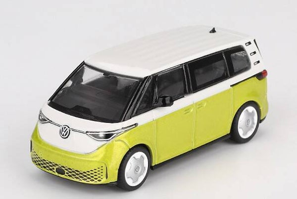 Mini GT 01110 1:64 VW ID.Buzz, candy white / pomelo yellow