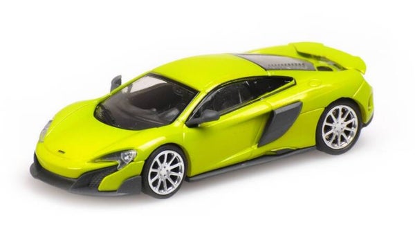 Minichamps 870154422 1:87 McLaren 675LT Coupe '2015, grün
