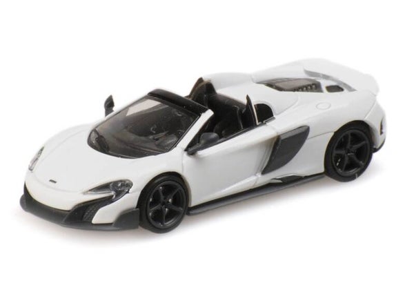 Minichamps 870154430 1:87 McLaren 675LT Spider, weiss