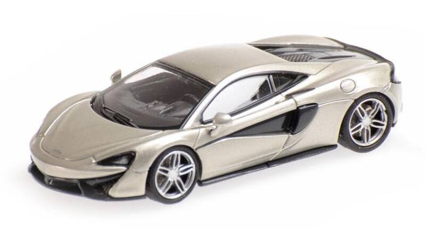 Minichamps 870154540 1:87 McLaren 570S, silber, Bj 2015