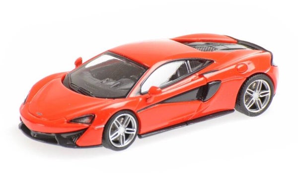 Minichamps 870154544 1:87 McLaren 570S Coupe, rot