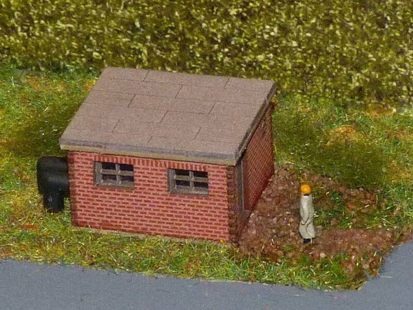 Modellbahn Union N-B00016 Pumpenhaus / Trafohaus