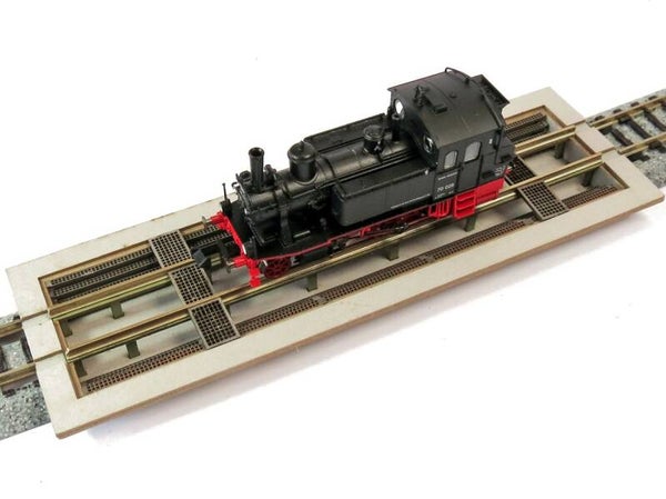 Modellbahn Union N-B00021 Arbeitsgrube für Lokomotiven & Waggons