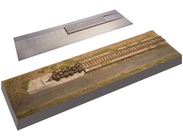 Modellbahn Union N-B00089 Dioramen Bausatz Laderampe Culemeyer