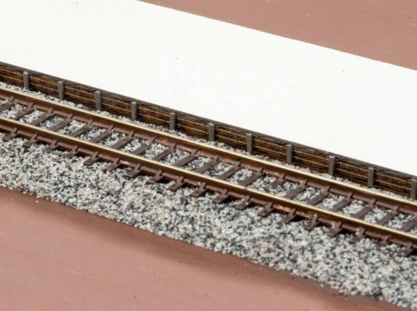 Modellbahn Union N-B00127 Bahnsteigkante Holzbohlen 6x