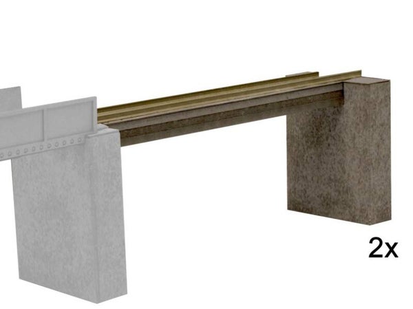 Modellbahn Union N-B00131 Entladebrücke für Selbstentladewagen Verlängerung 2x
