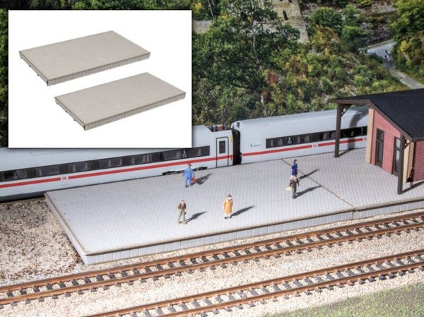 Modellbahn Union N-B00135 Bahnsteig Verlängerung Inselbahnhof