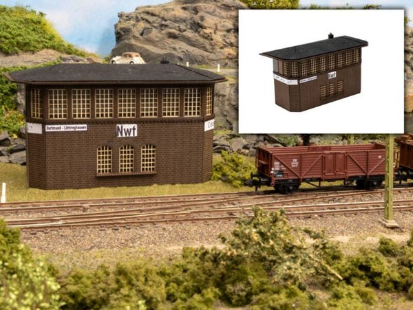 Modellbahn Union N-B00194 Stellwerk Dortmund Löttringhausen