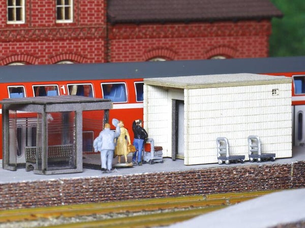Modellbahn Union N-B00196 Gepäckaufzug für Bahnsteig