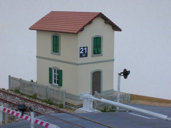 Modellbahn Union N-B00248 Italienischer Schrankenposten Casello FS