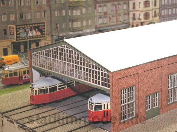 Modellbahn Union N-B00289 Straßenbahndepot