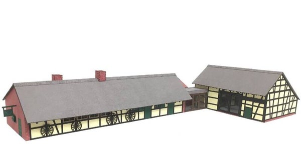 Modellbahn Union N-H00073 Posthalterei