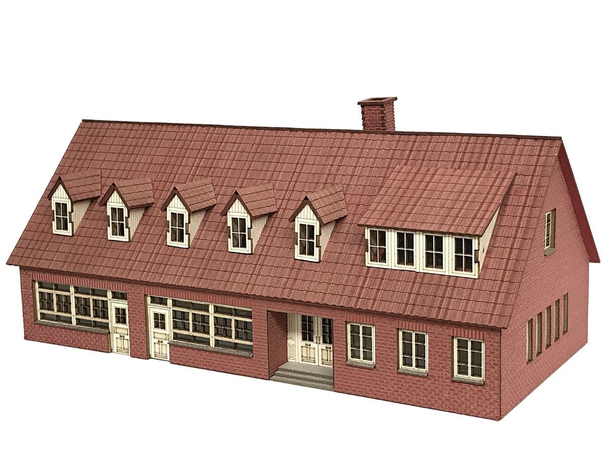 Modellbahn Union N-H00162 Kindergarten Backstein