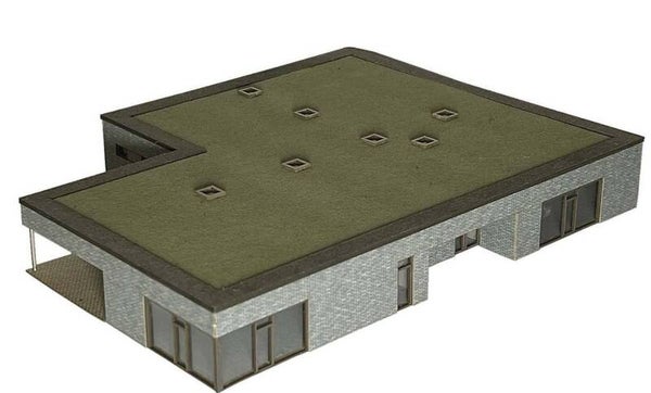 Modellbahn Union N-H00218 Feuerwehr Geräte- und Verwaltungshaus Issum Sevelen