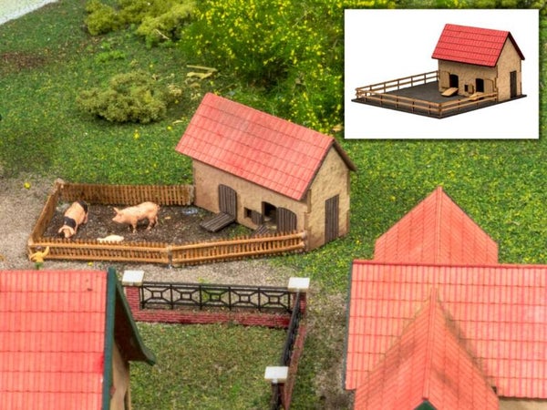 Modellbahn Union N-H00248 Schweinestall