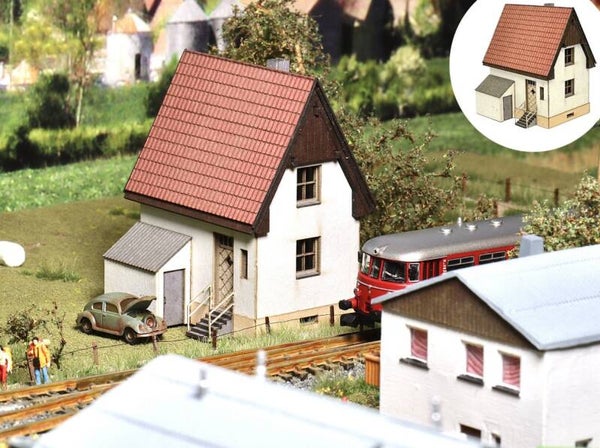 Modellbahn Union N-H00250 Kleines Eisenbahnerhaus