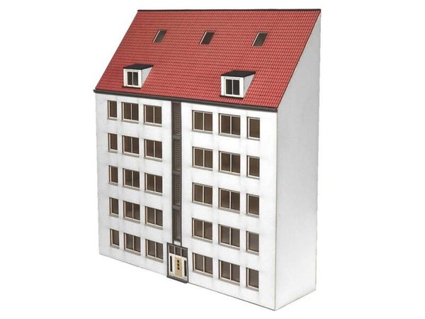 Modellbahn Union N-H00282 Halbrelief modernes Stadthaus 02 grau